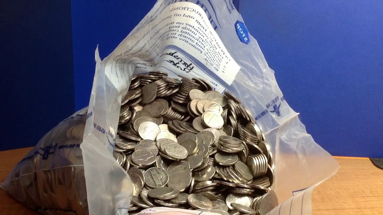 First Nickel Bag Coin Roll Hunt YouTube