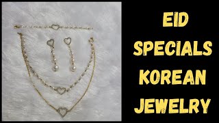 Diy Eid 🌙 special Korean jewelry // diy jewelry // ​⁠@CrafterAditi