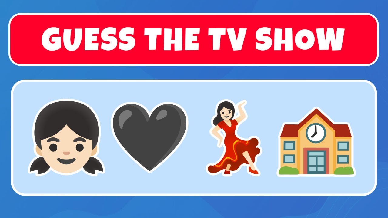 THE ULTIMATE EMOJI QUIZ! Guess The TV Show By Emojis 📺