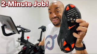 How to Ride Your Peloton Bike in Shimano SPD shoes and cleats.