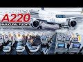 Air Canada Airbus A220 Inaugural Flight - Montreal to Calgary (Economy)