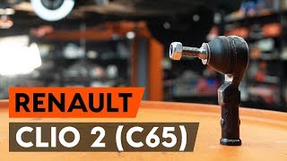 Ako vymeniť čapy tiahla na RENAULT CLIO 2 (C65) [NÁVOD AUTODOC]