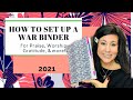 STEP BY STEP WAR BINDER & PRAYER JOURNAL SET UP/DREAM OUT LOUD WORKSHOP/JOIN TODAY