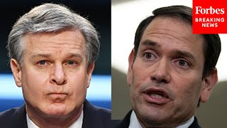 Marco Rubio Grills FBI Dir. Wray On Venezuela Prison Gang: Did They ‘Come Into This Country’?