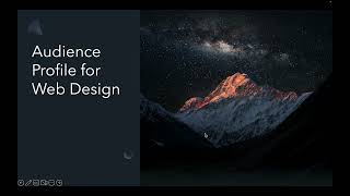 Video 4 Audience Profiles for Web Design