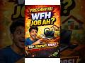 Freshers Can Work From Home? | Real WFH Job Openings