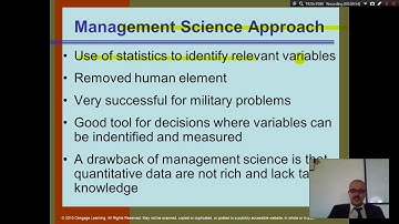 Organization Theory and Design- Chapter 9 - Chapter 1 - Problem-Solving in Organizational settings
