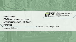 Static Code Analysis 1/2 (Lorenzo Di Tucci)