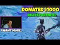 i gave $$$ to twitch streamers until they DELETED fortnite... (emotional)