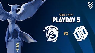 Outsiders vs Team BDS \/\/ Rainbow Six European League 2022 - Stage 1 - Playday #5