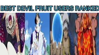 All Devil Fruit Users Ever Seen In One Piece - Sablley Anime 