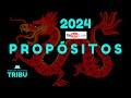 #7 TRIBU | PROPÓSITOS 2024. AÑO DEL DRAGÓN |  RESPIRANDO AZUL CLARITO