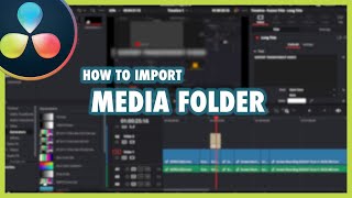 How to import Media Folder in DaVinci Resolve | screenshot 4