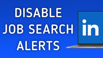 How To Disable Job Search Notifications On LinkedIn On PC (New Update)