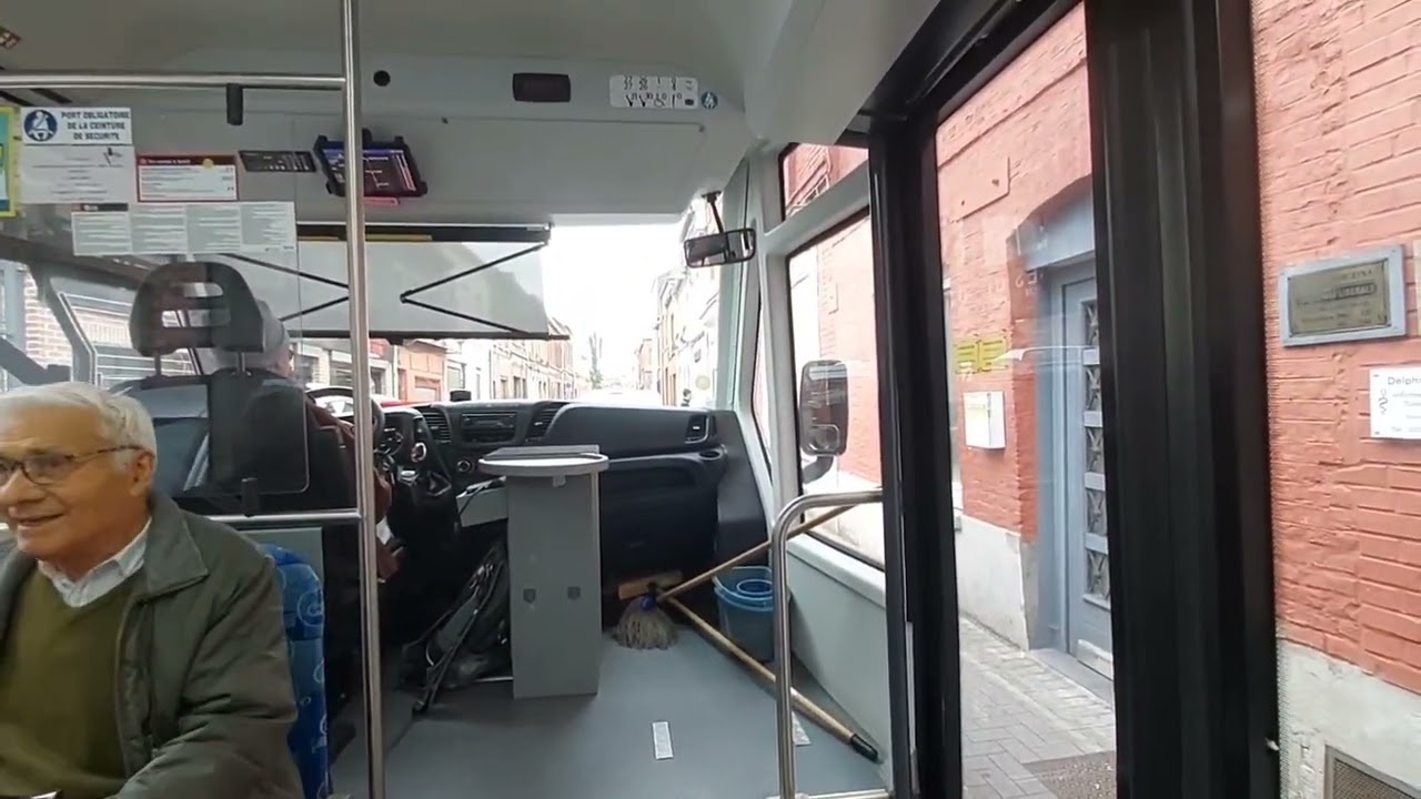 Ligne C8 - Ilevia (Clinquet- Tourcoing Centre) [Timelapse]