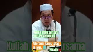 Kuliah gratis bersama Prof.Menachem Ali‼️