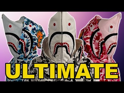 The NEW ULTIMATE Bape Shark Hoodie! 