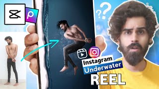 Viral Instagram Underwater Reels Trick In Capcut Video Editing Complete Tutorial