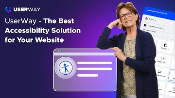UserWay | The Best Accessibility Solution for Your Website