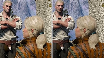 The Witcher 3: Wild Hunt Graphics Comparison - PS4 Pro vs. PS4