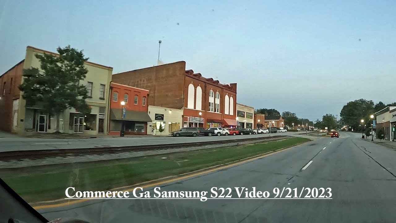 Commerce Ga S22 Phone Video Early Evening Sept 21st 2023 