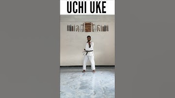 Uchi uke shotokan karate block #uchiuke #karate #karatesir786 #shotokan
