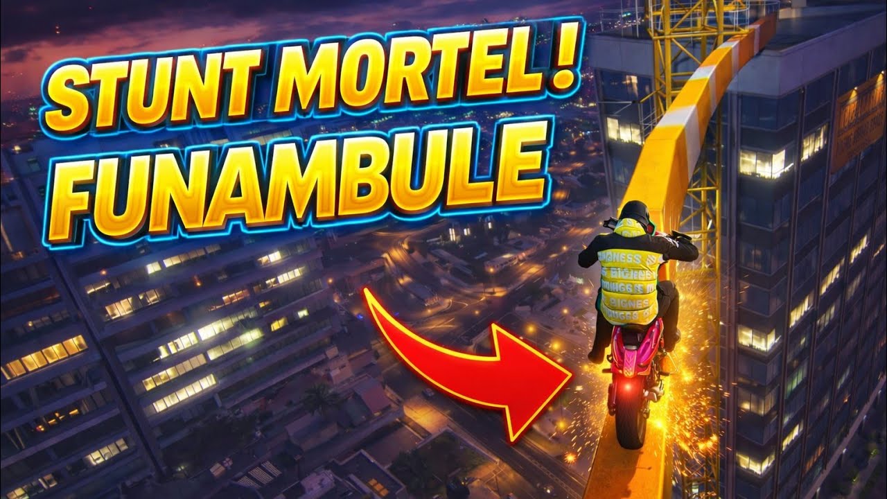 STUNT MORTEL ! FUNAMBULE 