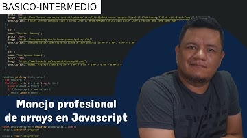 Cómo trabajar con arraylist de objetos en javascript Luisito Habla