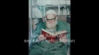 Sultan Baba (R.a) Nefsin Sıfatları