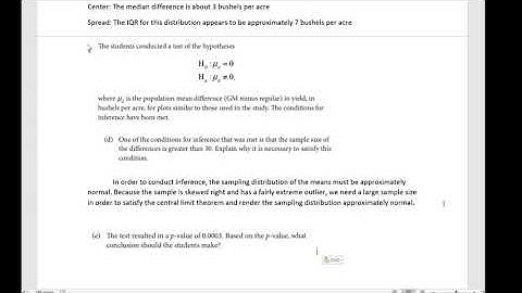 AP Statistics Live Review: 5/16/2020