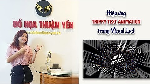 Hướng dẫn học Visual Led After Effects: Hướng dẫn tạo Trippy Text Animation