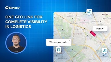 Navixy Geo links: real-time location sharing tool for fleet logistics