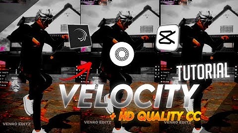 VELOCITY EDIT/SMOOTH SLOWMO & SHAKE + CC TUTORIAL USING ALIGHTMOTION, CAPCUT, VSCO🔥|| VENRO EDITZ