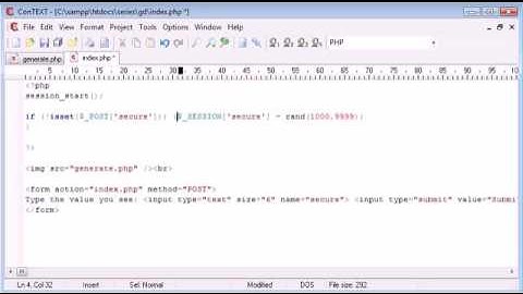 167   Creating Captcha Image Security Part 4