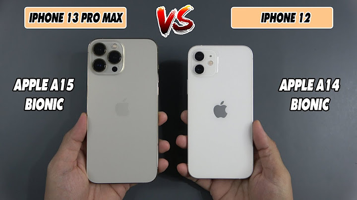 What the difference between iphone 12 and 13 pro max