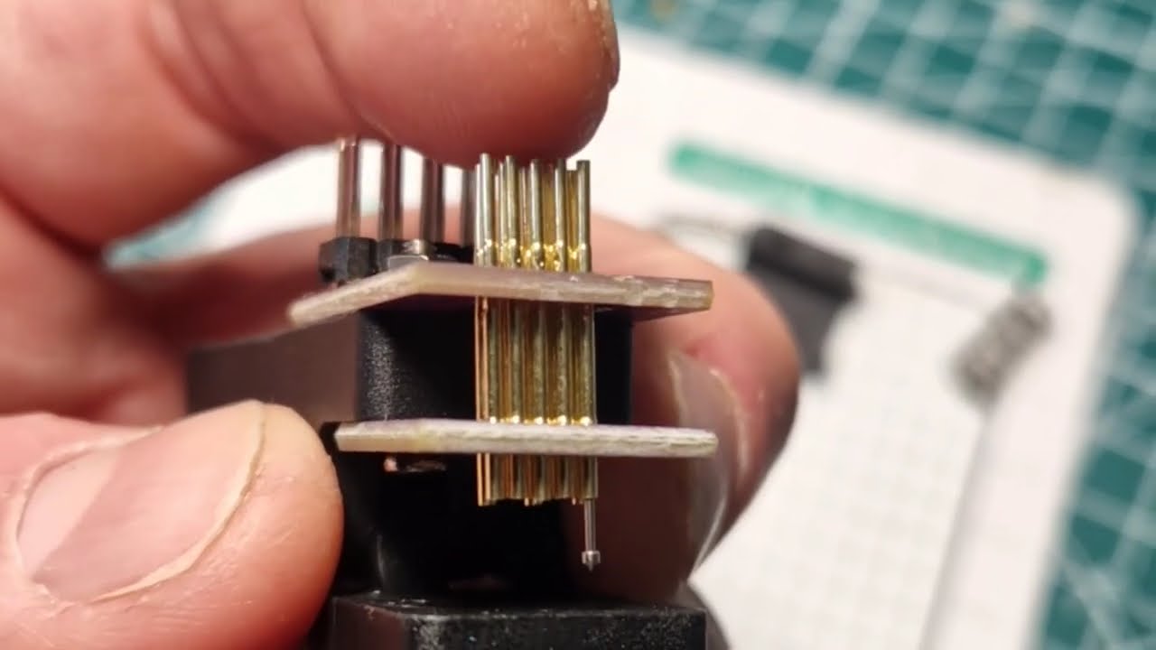 Pogo Pin Programmer Clip - Assembly