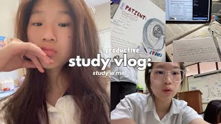 Study Vlog Preparing For Midterms, Study With Me, Unity Day At School, Projects Etc