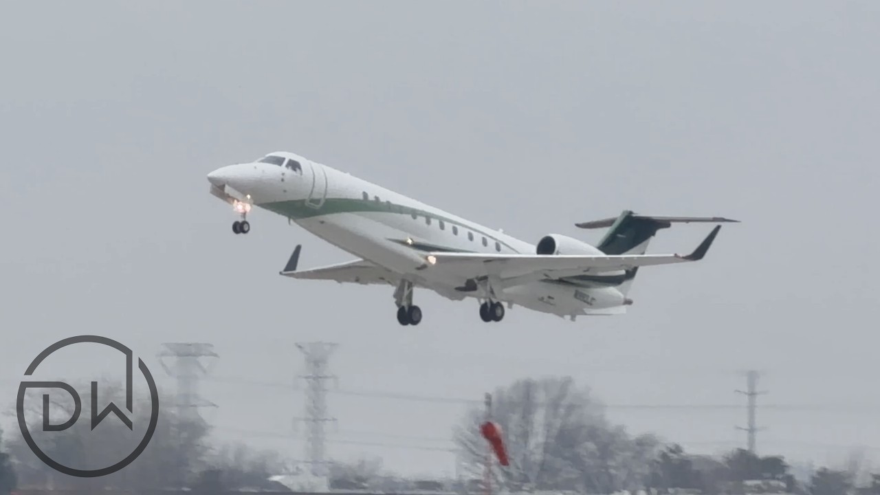 STRICTLY BUSINESS [4K] Chicago Executive Airport Business Jet Spotting at PWK
