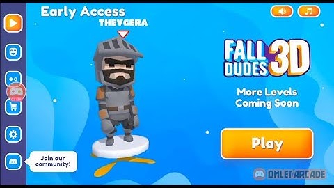 PLAYING FALL DUDES 3D MOBILE !!! OP MATCH !!!