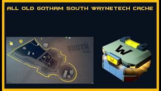 ► All  Old Gotham South WayneTech Cache locations Lego Batman Legacy of the Dark Knight.