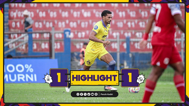 MATCHDAY 21 - FULL HIGHLIGHTS : PERSIK KEDIRI 1-1 PS BARITO PUTERA