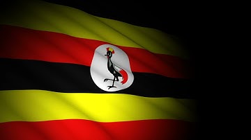 Uganda Flag Animation | Full HD | Flags of the World