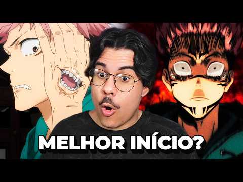 REASSISTI JUJUTSU KAISEN E ME SURPREENDI COM O INÍCIO