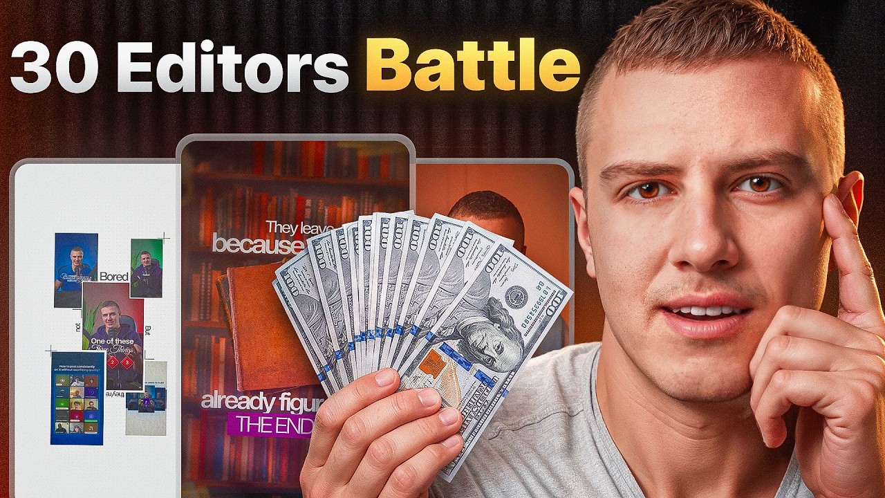 I Gave 30 Short-Form Editors 72 Hours to Create the most VIRAL Edit! ($1,000 Prize)