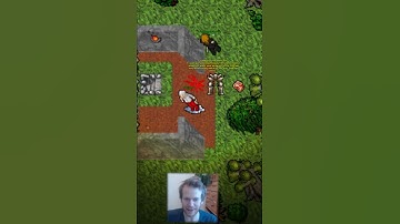 HE IS TROLLING, THEN THIS HAPPENED - TIBIA - RetroCores - Tibia 7.4 #Shorts