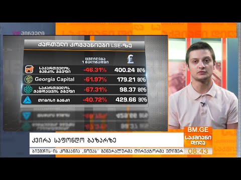 კვირა საფონდო ბაზარზე