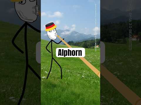 Alphorn #instrument #music #meme