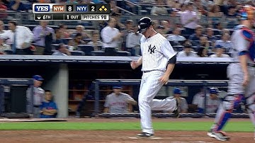 NYM@NYY: Nix grounds an RBI single to left field