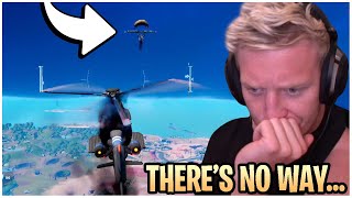 Tfue Was Shocked After Trying To Catch This Player With The Helicopter