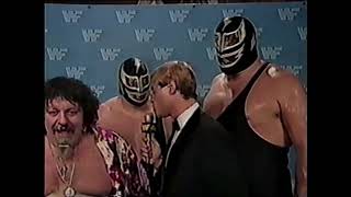 Giant Machine, Super Machine & Lou Albano promo - aired 7/26/86